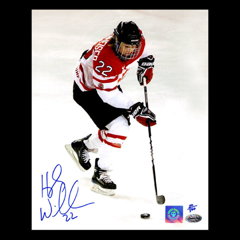 Haley Wickenheiser Team Canada Autographed Breakout 8x10 Limited Edition Photo /500