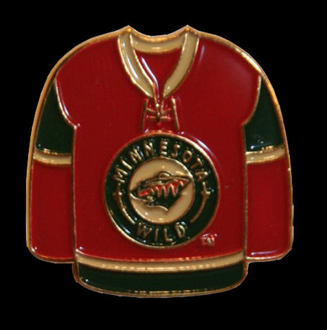 Minnesota Wild 2003-2007 Red Jersey Pin