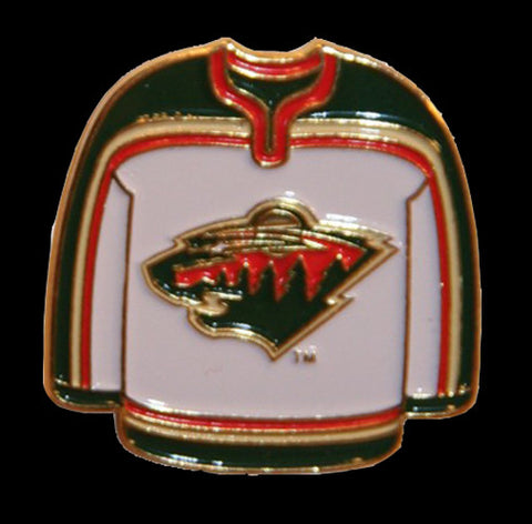 Minnesota Wild 2000-2007 White Jersey Pin