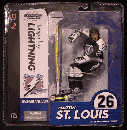 Martin St. Louis Tampa Bay Lightning Series 10 McFarlane Figure