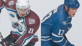 Mats Sundin Leafs & Peter Forsberg Avalanche 3" Series 1 McFarlane Figures 2-Pack