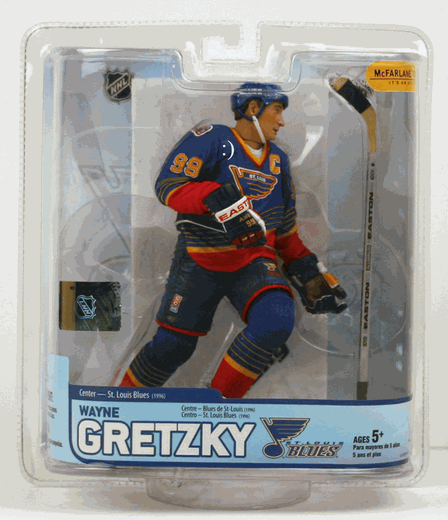 Wayne Gretzky St. Louis Blues NHL Legends Series 5 McFarlane Figure