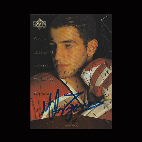 Mike Zigomanis Team Canada Autographed Card